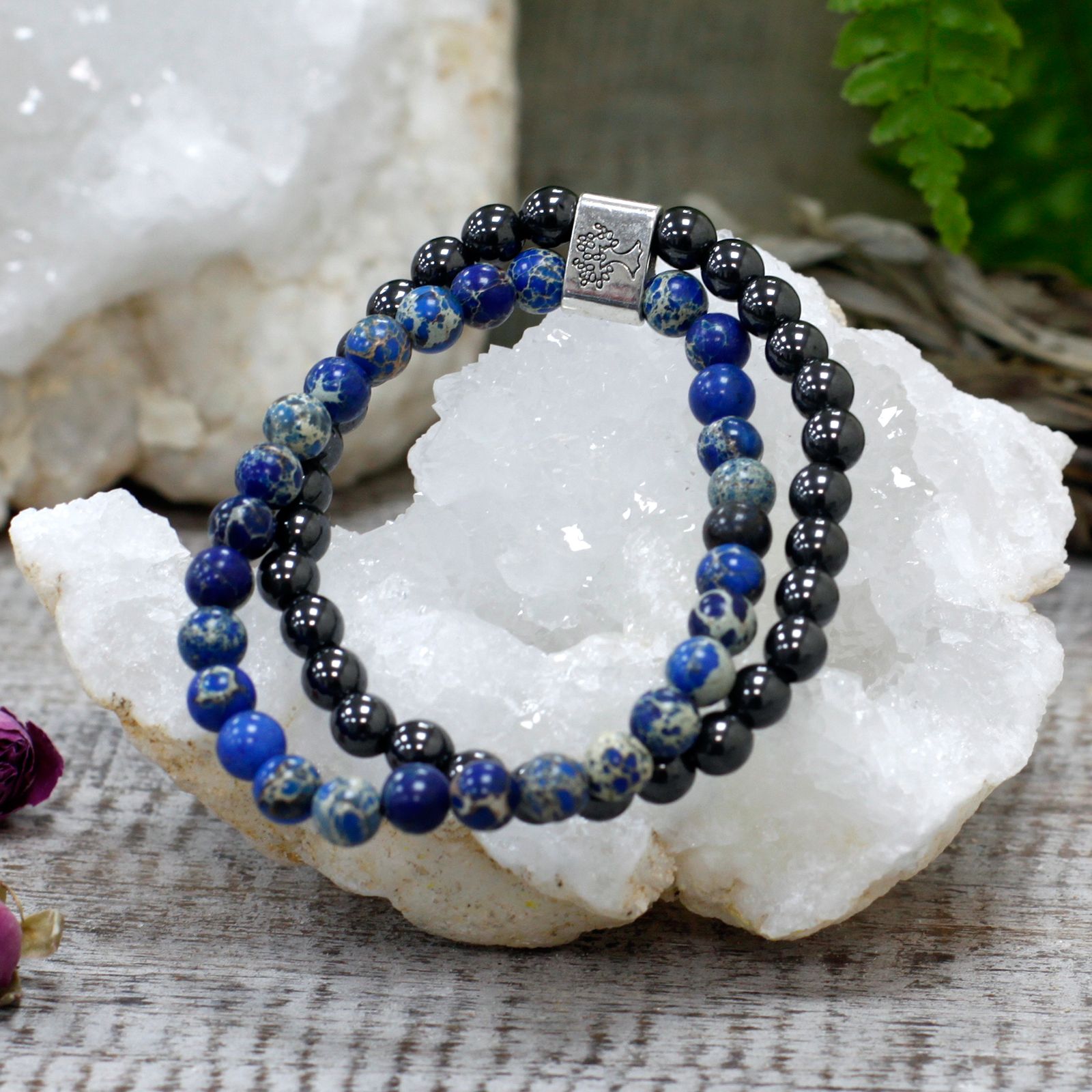 Magnetic Gemstone Bracelet - Sodalite - Image 6