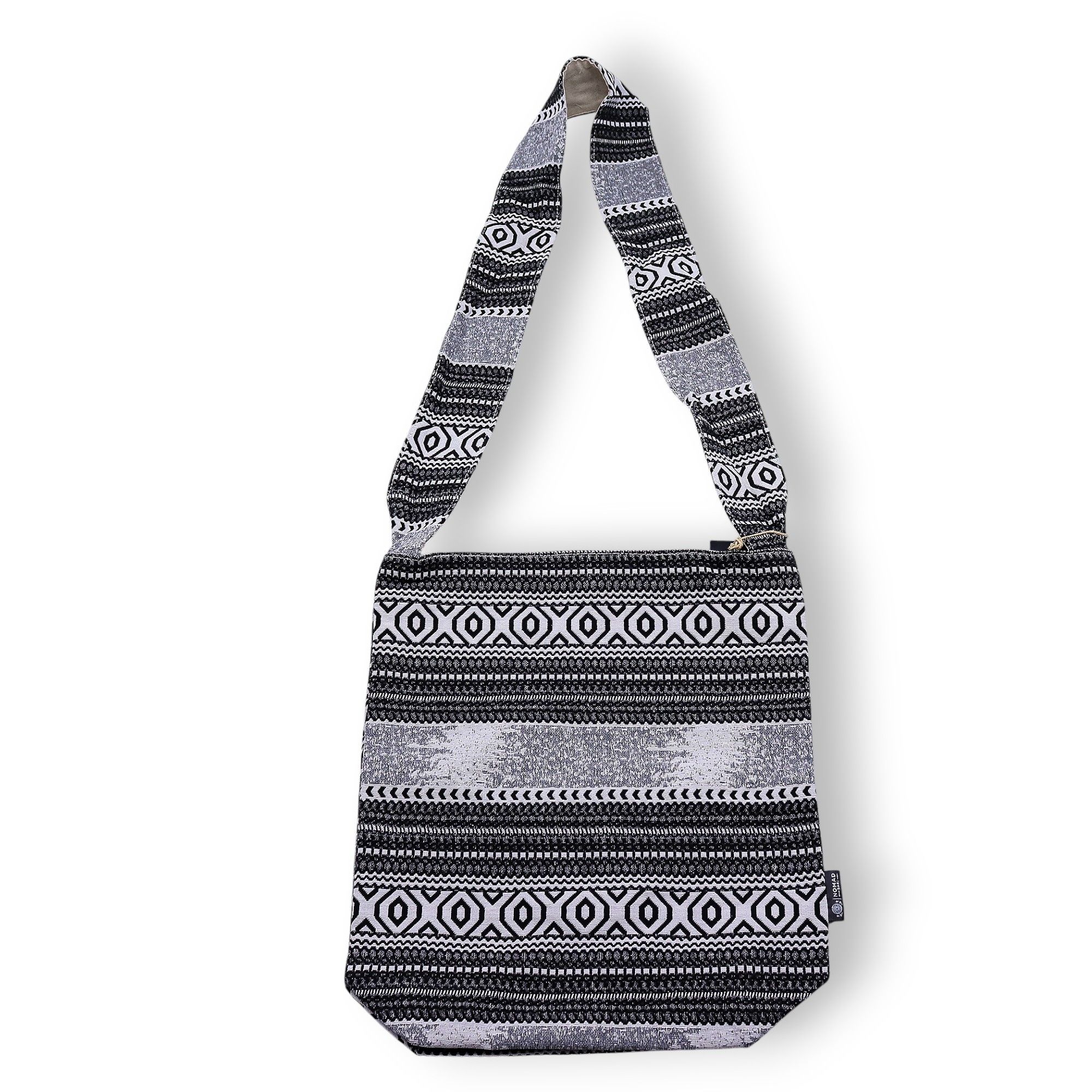 Nomad Sari Jacquard Natural Nomad Carryall Bags - Urban Caravan - Image 2