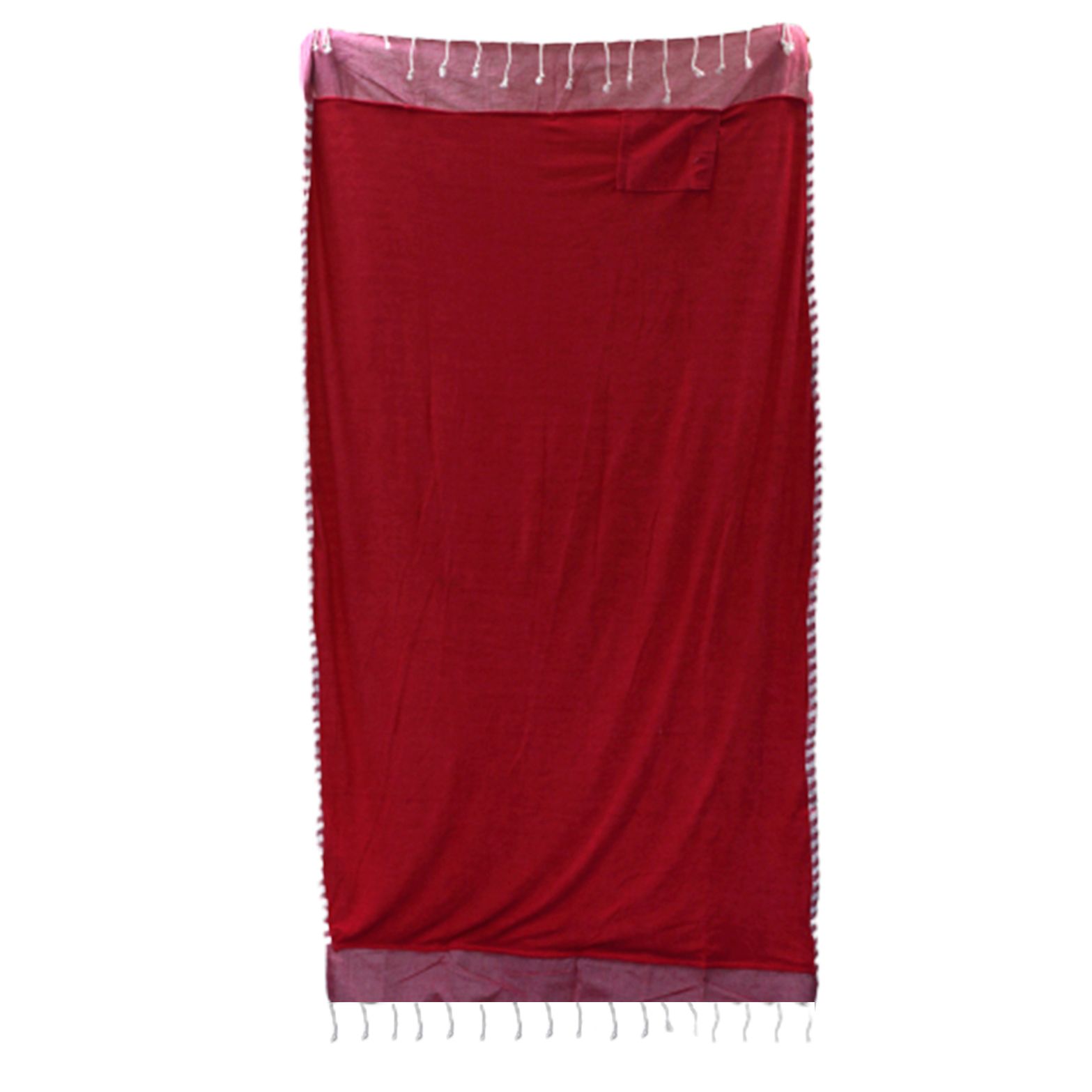 Cotton Pario Towel - 100x180 cm - Hot Pink - Image 3