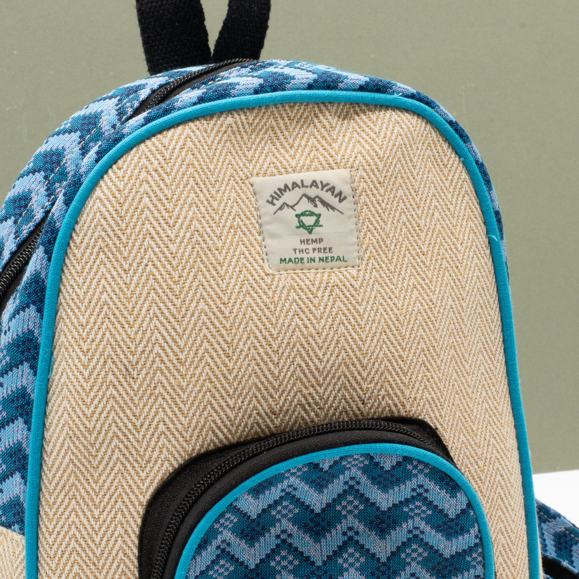 Medium Kathmandu Backpack – Dhaka Design (30x21x9cm) - Image 4