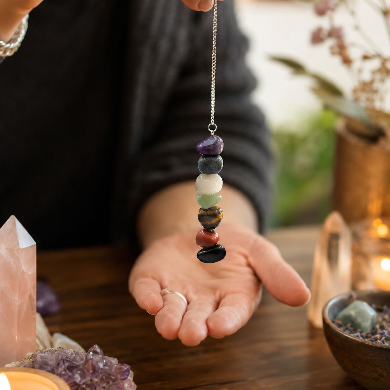 Seven Tumble Chakra - Souls Aligning Pendulum - Image 3