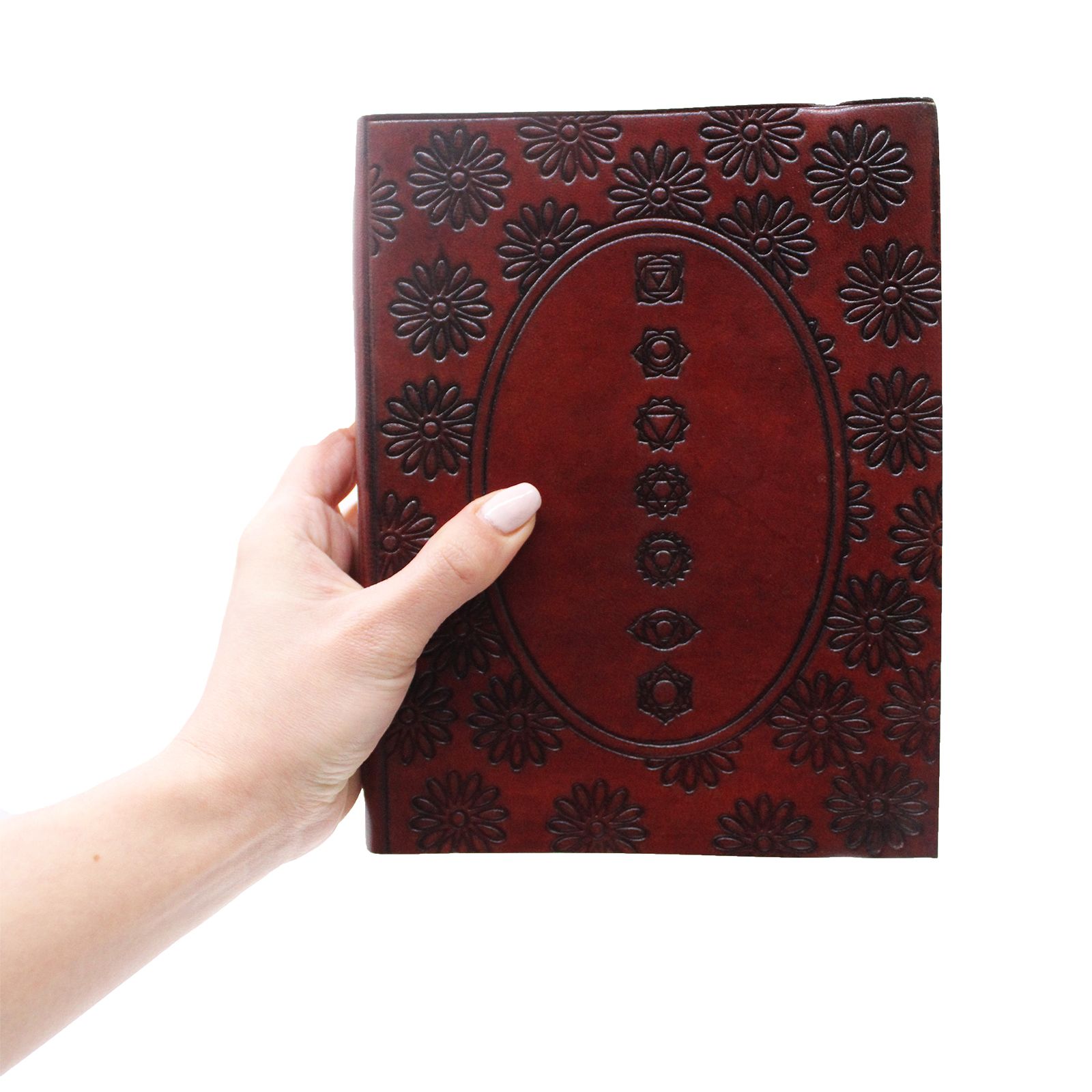 Medium Notebook with strap - Chakra Mandala - Image 2
