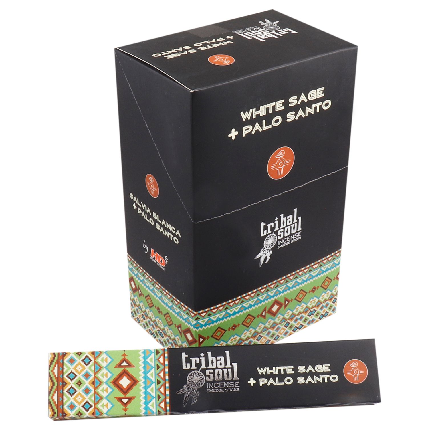 Tribal Soul Incense Sticks - White Sage + Palo Santo - Image 7