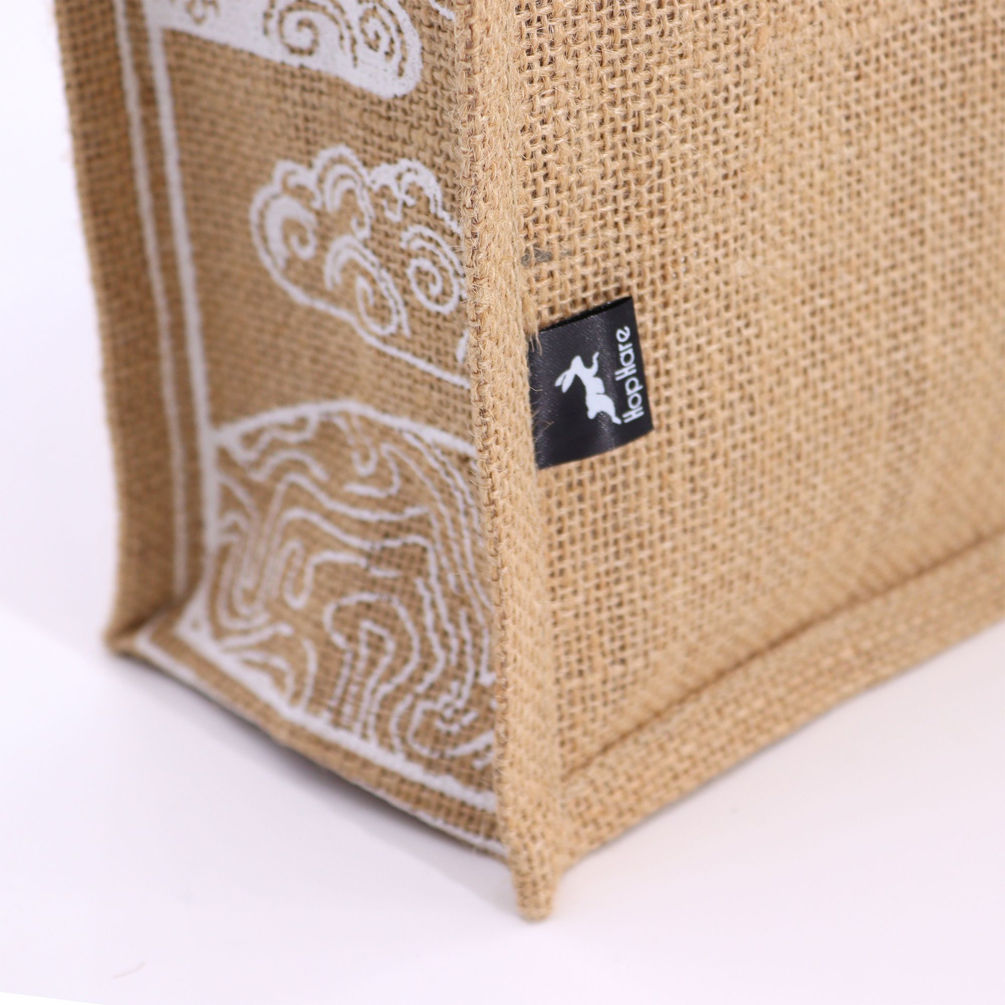 Hop Hare Jute Big Bag - I am Strong - Image 6