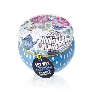 Art Tin Candle - Assorted Design - Parisian Weekend - Peonies