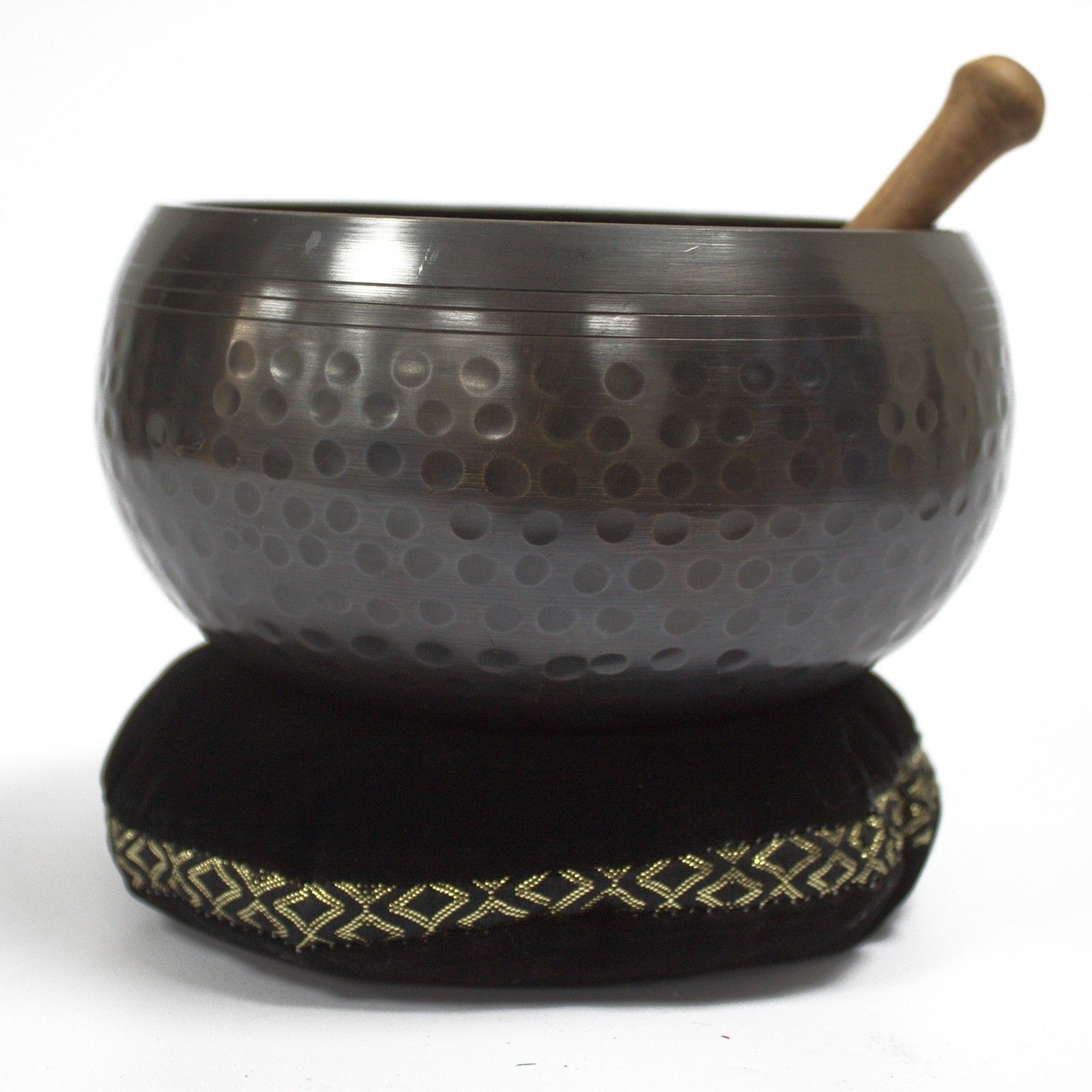 Singing Bowl Velvet Cushion - 11cm - Image 3