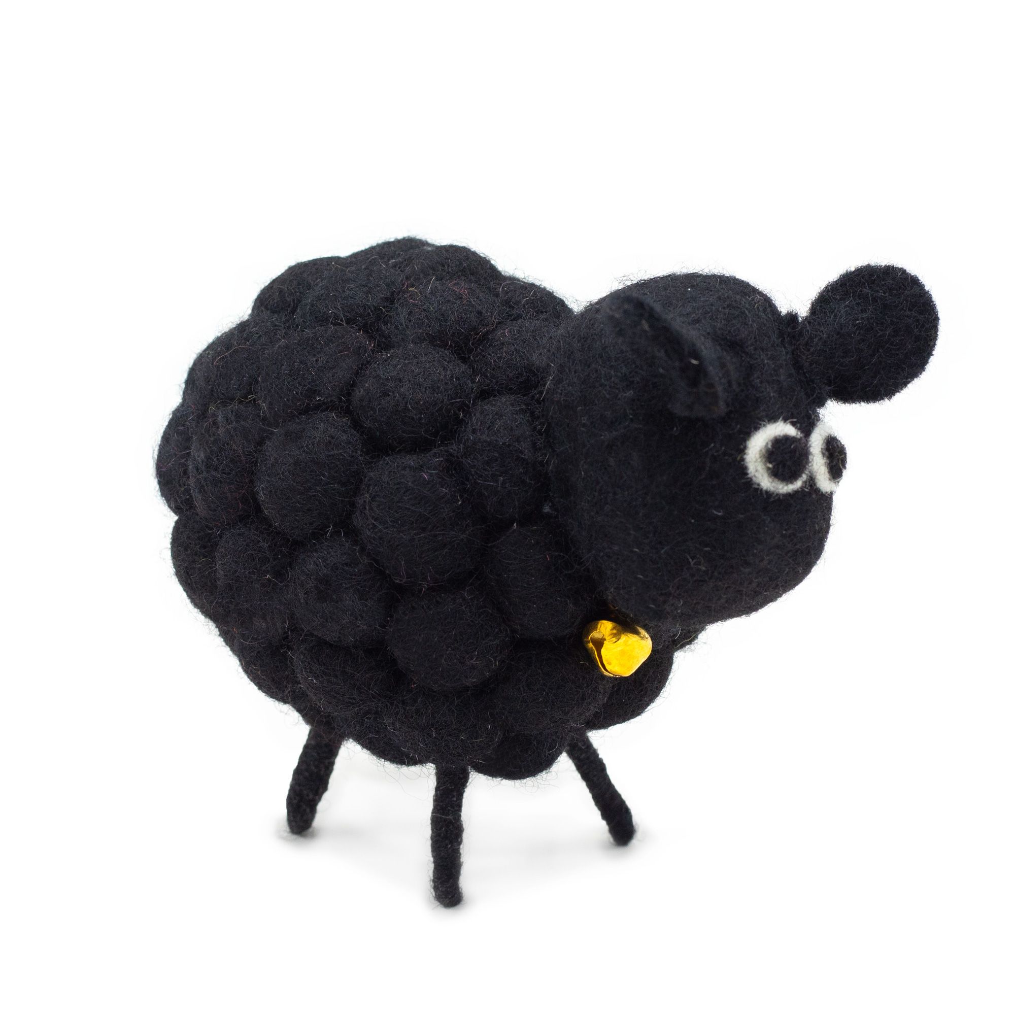 Little Felt Sheep - Black - Image 3