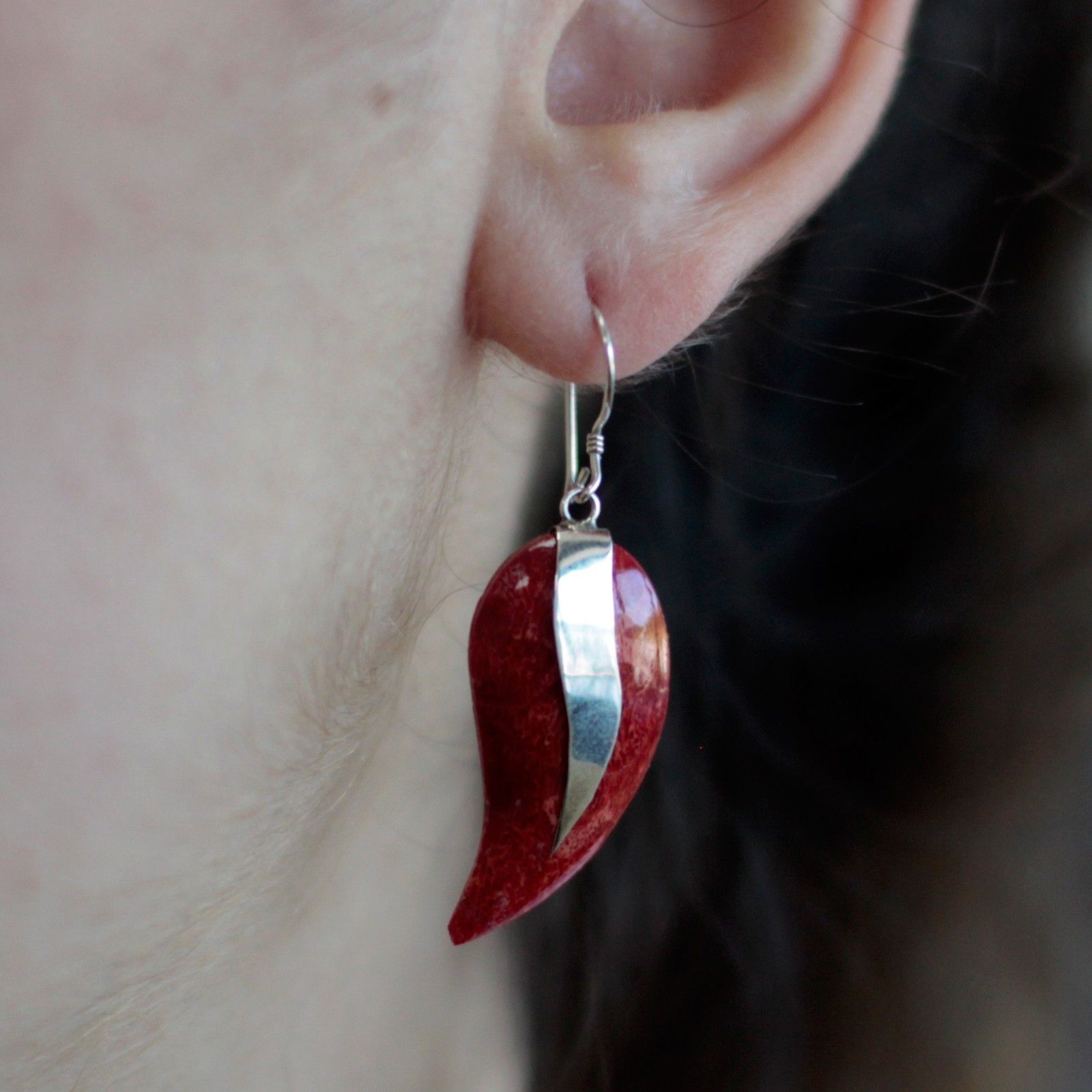 925 Silver Earrings - Mangos - Image 3