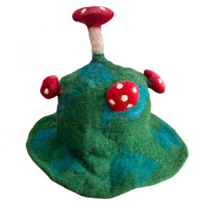 Felted Mushroom Hats