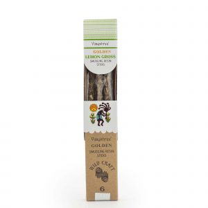 Golden Lemon Grass Smudging Resin Sticks - 30g