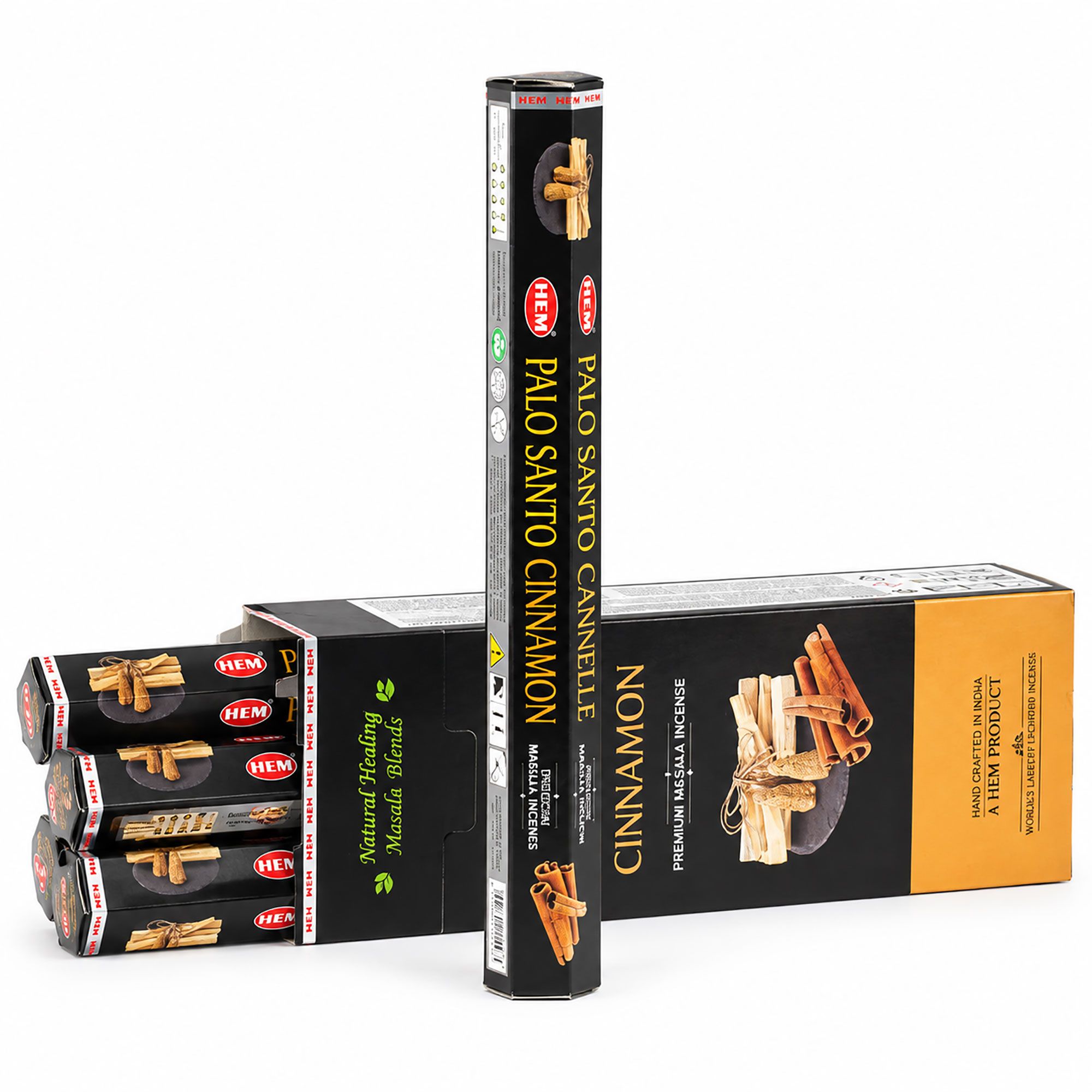 HEM Hexagonal Incense - Palo Santo Masala - Cinnamon - Image 2