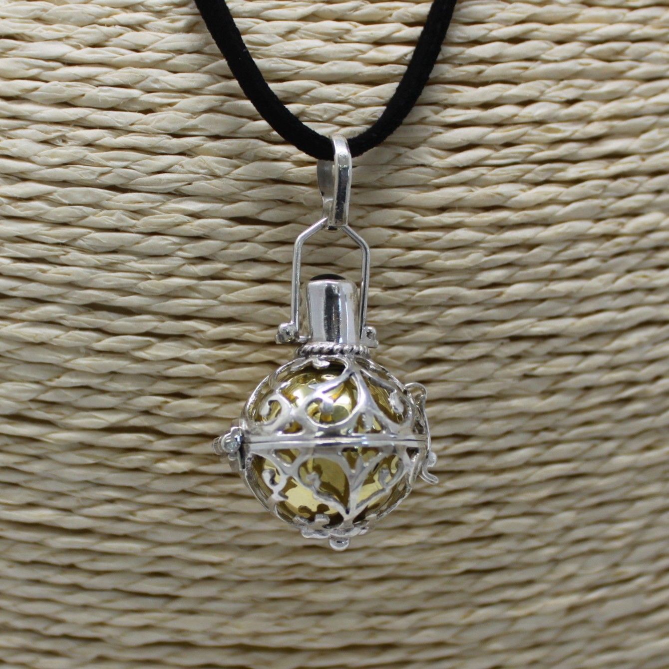 Silver Angel Bell - Night-time - 18mm - Image 3