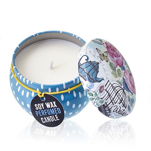 Art Tin Candle - Assorted Design - Parisian Weekend - Peonies - Image 7