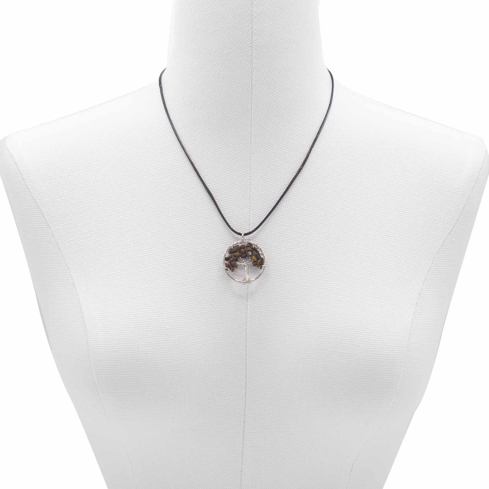 Tree of Life Pendant - Tiger Eye - Image 4