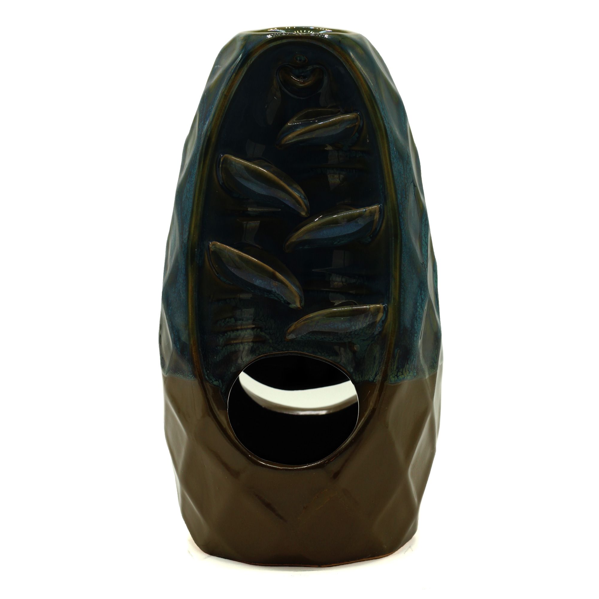 Backflow Incense Burner - Pineapple Mountain & Cascade Twin Design - Image 2