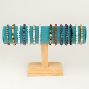 Petite Gemstone Power Bracelets – 6mm Beads