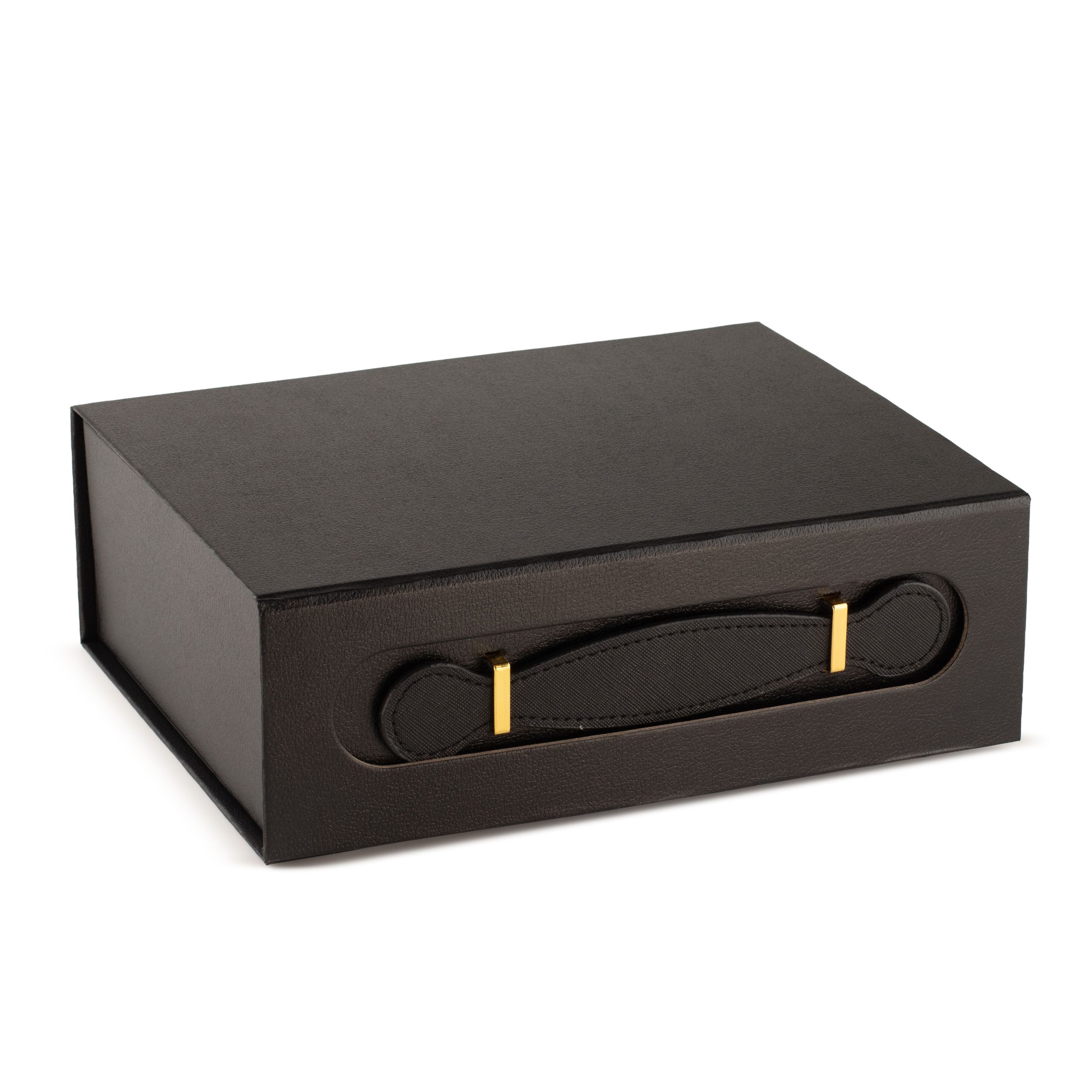Flat Pack Gift Box - Med Hamper (24x18.2x8cm) - Black - Image 2