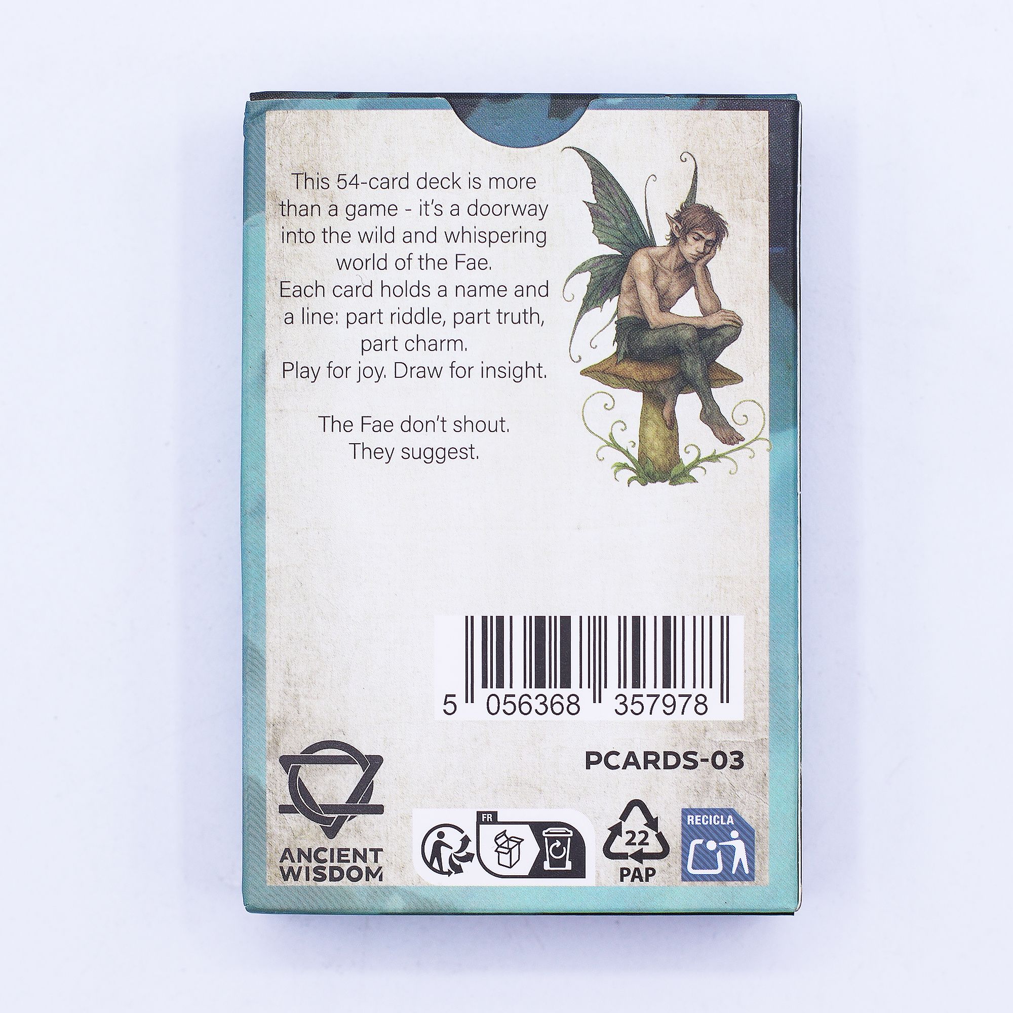 Fae Realm Playing & Oracle Cards – Fairy Theme - Image 3