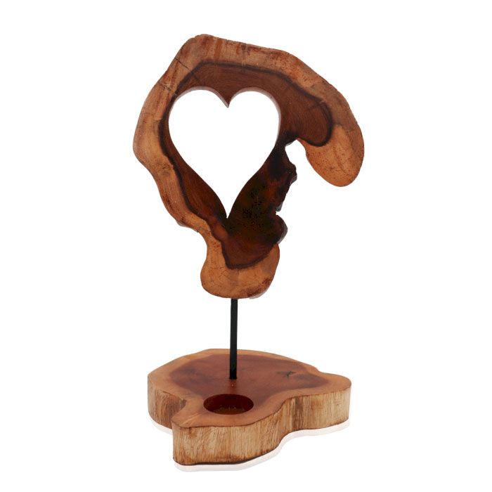 Candle Holder Sign - Heart Shape - Image 3