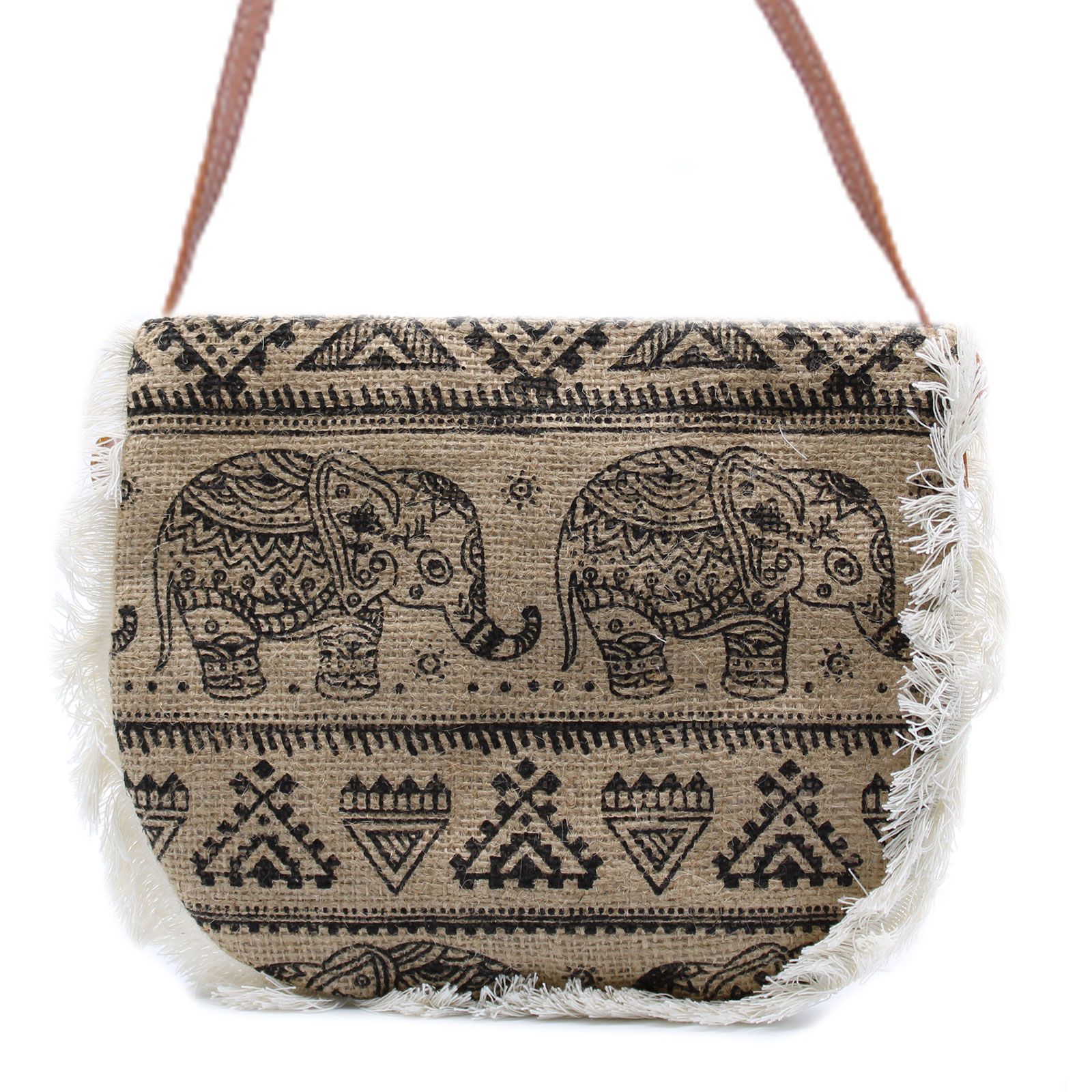 Fab Fringe Bag - Elephant Print - Image 5