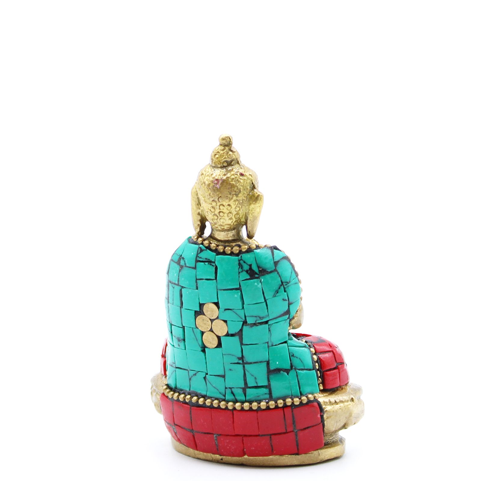 Brass Buddha Figure - Blessing - 7.5cm - Image 3