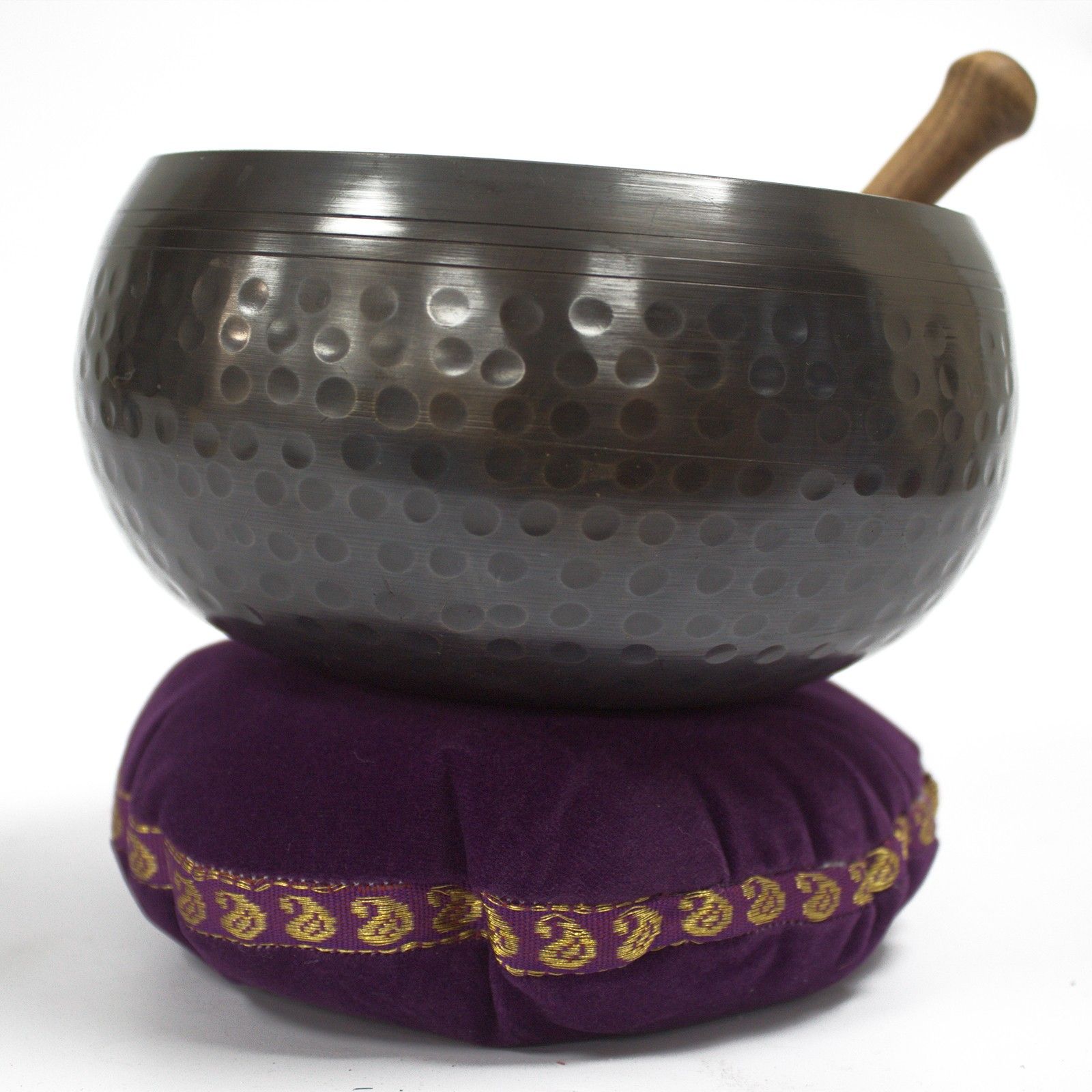 Singing Bowl Velvet Cushion - 11cm - Image 8