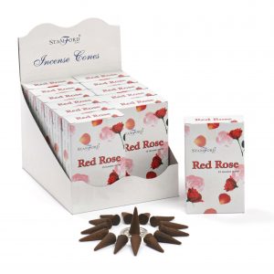 Red Rose Cones