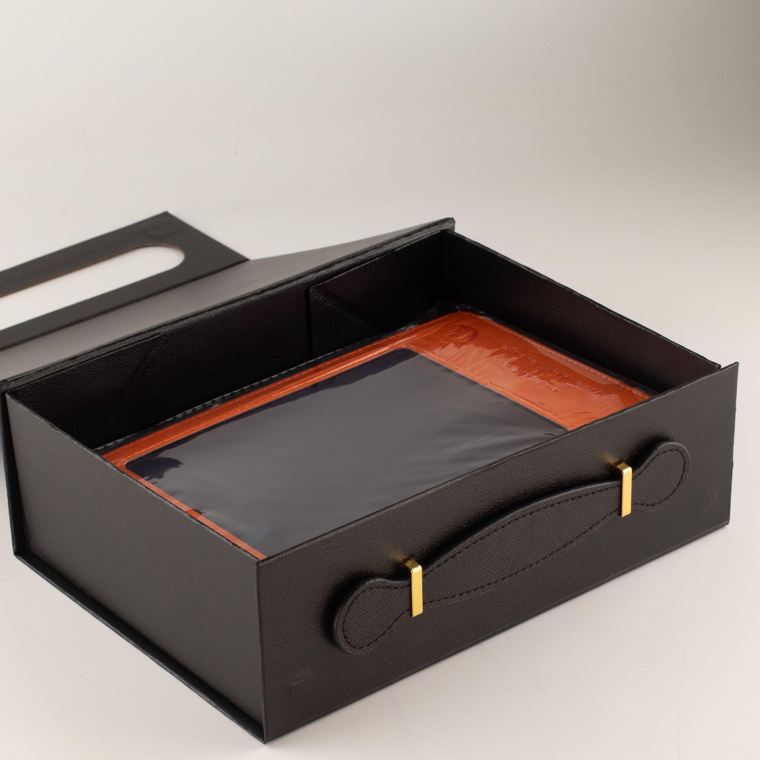 Flat Pack Gift Box - Med Hamper (24x18.2x8cm) - Black - Image 4