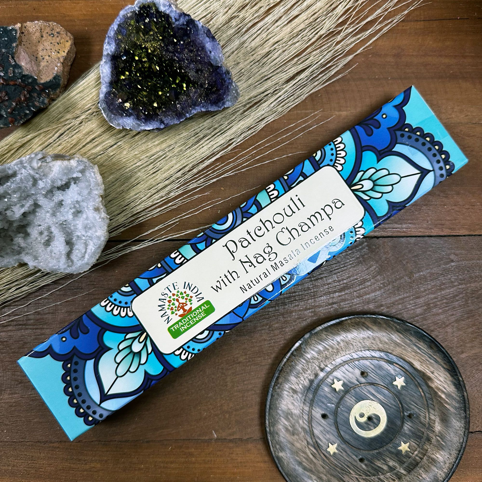 Namaste Mandala Masala Incense - Patchouli With Nag Champa - Image 4