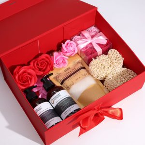 Flat Pack Gift Box - Extra Large (33x25x12cm) - Red
