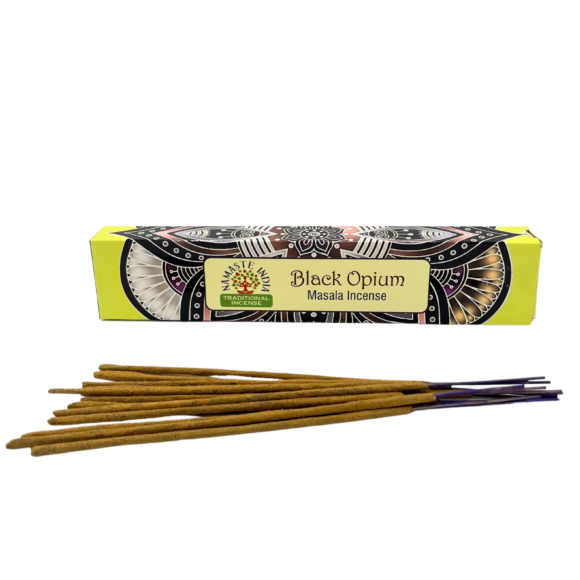 Namaste Mandala Masala Incense - Black Opium - Image 4