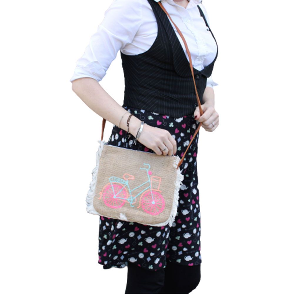 Fab Fringe Bag - Summer Pattern Embroidery - Image 5