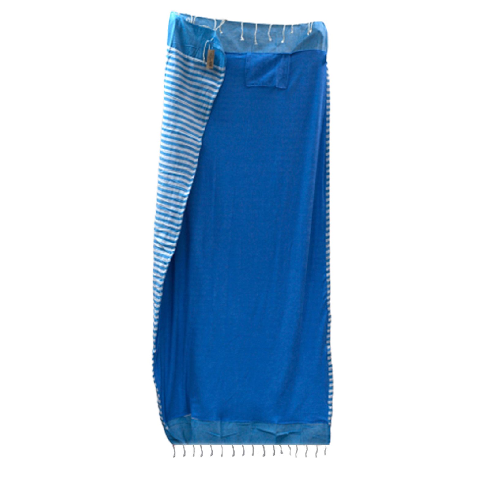 Cotton Pario Towel - 100x180 cm - Sky Blue - Image 2