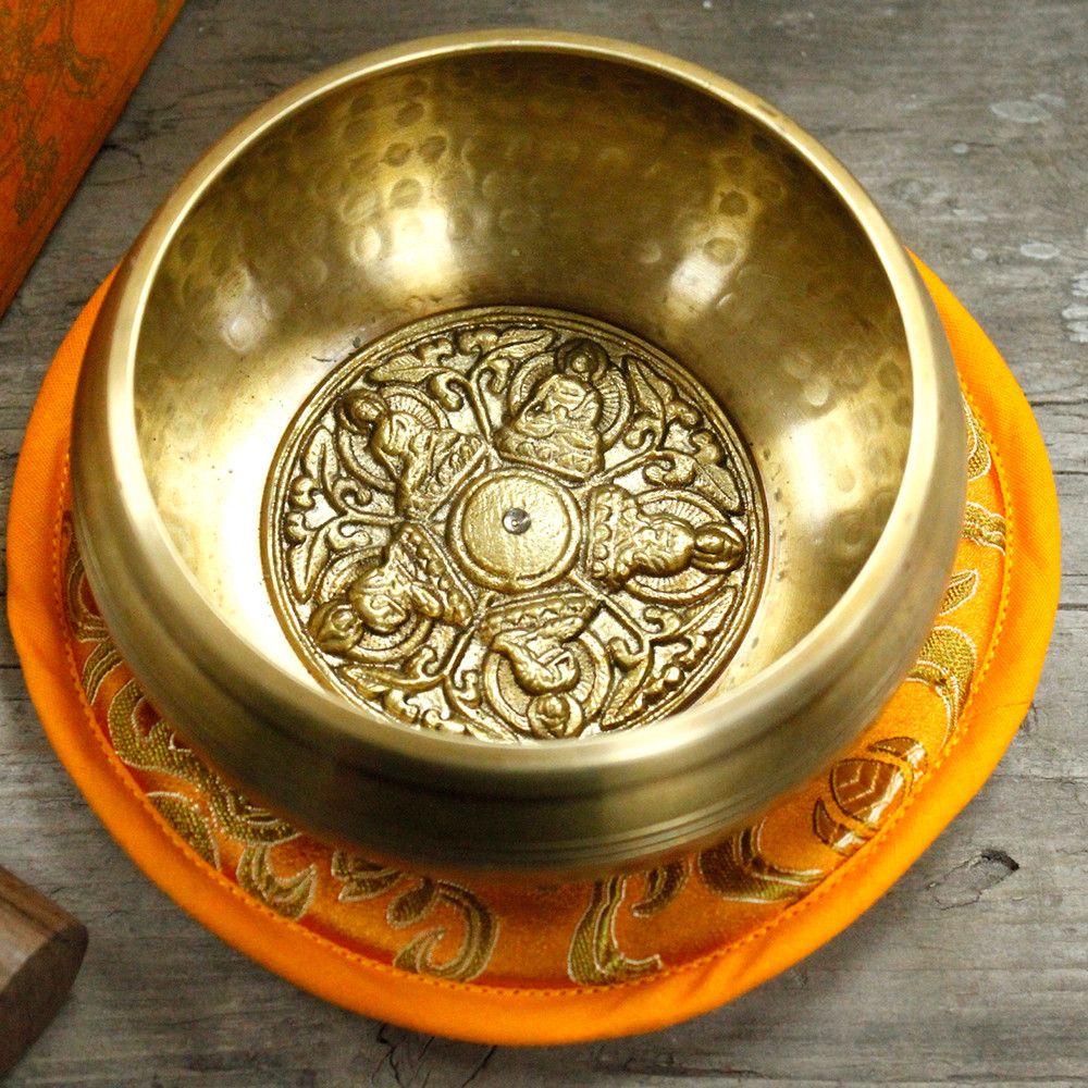 Five Buddha Singing Bowl Set 10cm (min 400gm) - Image 5