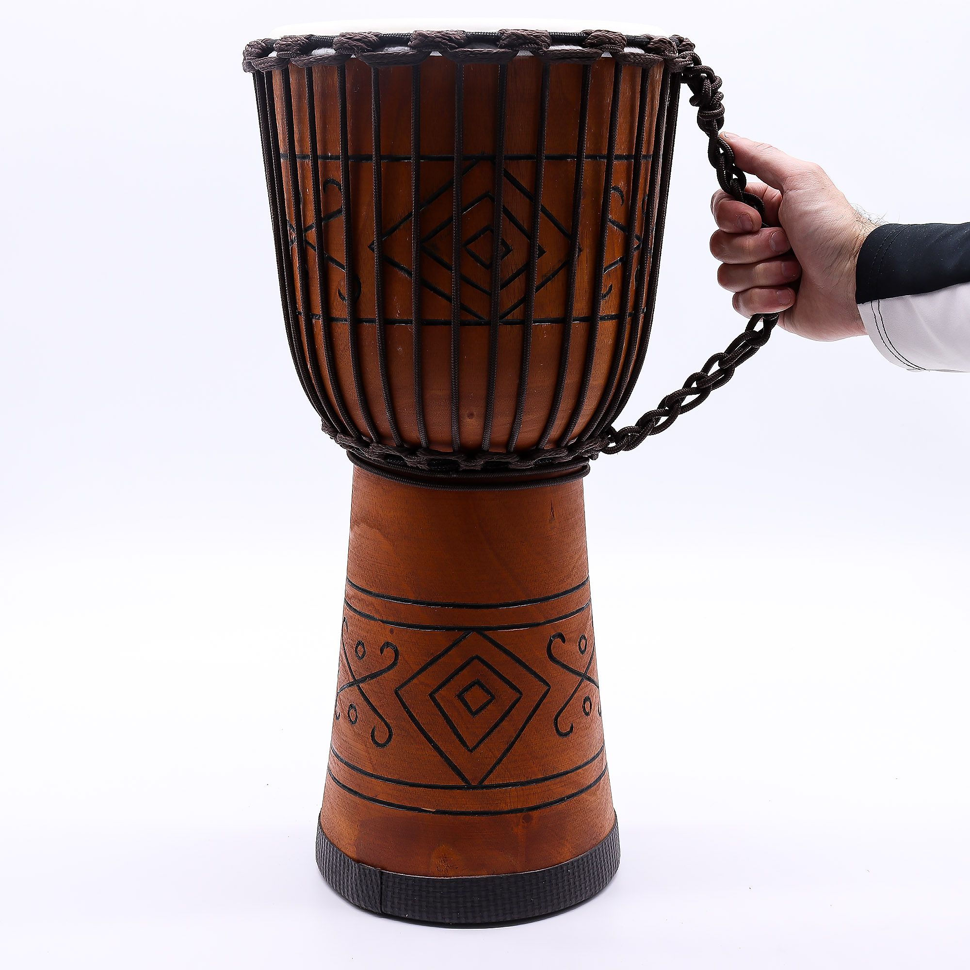 Large Pro Djembe Drum - Soul Sound (low) - 50cm (22cm Dia) - Image 4