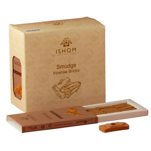Pack of 15 Natural Incense Smudge Bricks and Burner - Guggal