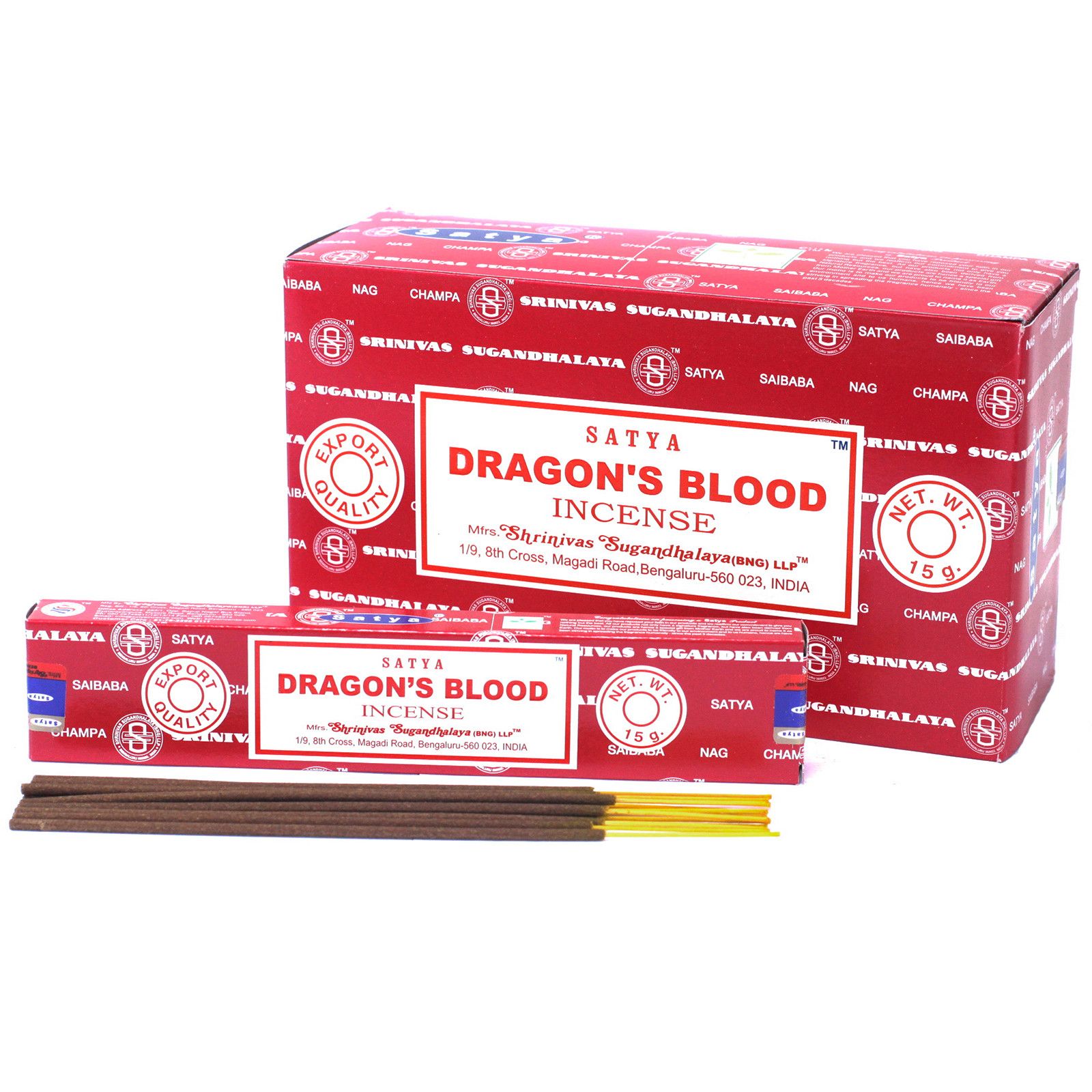 Satya Incense 15gm - Dragon Blood - Image 2