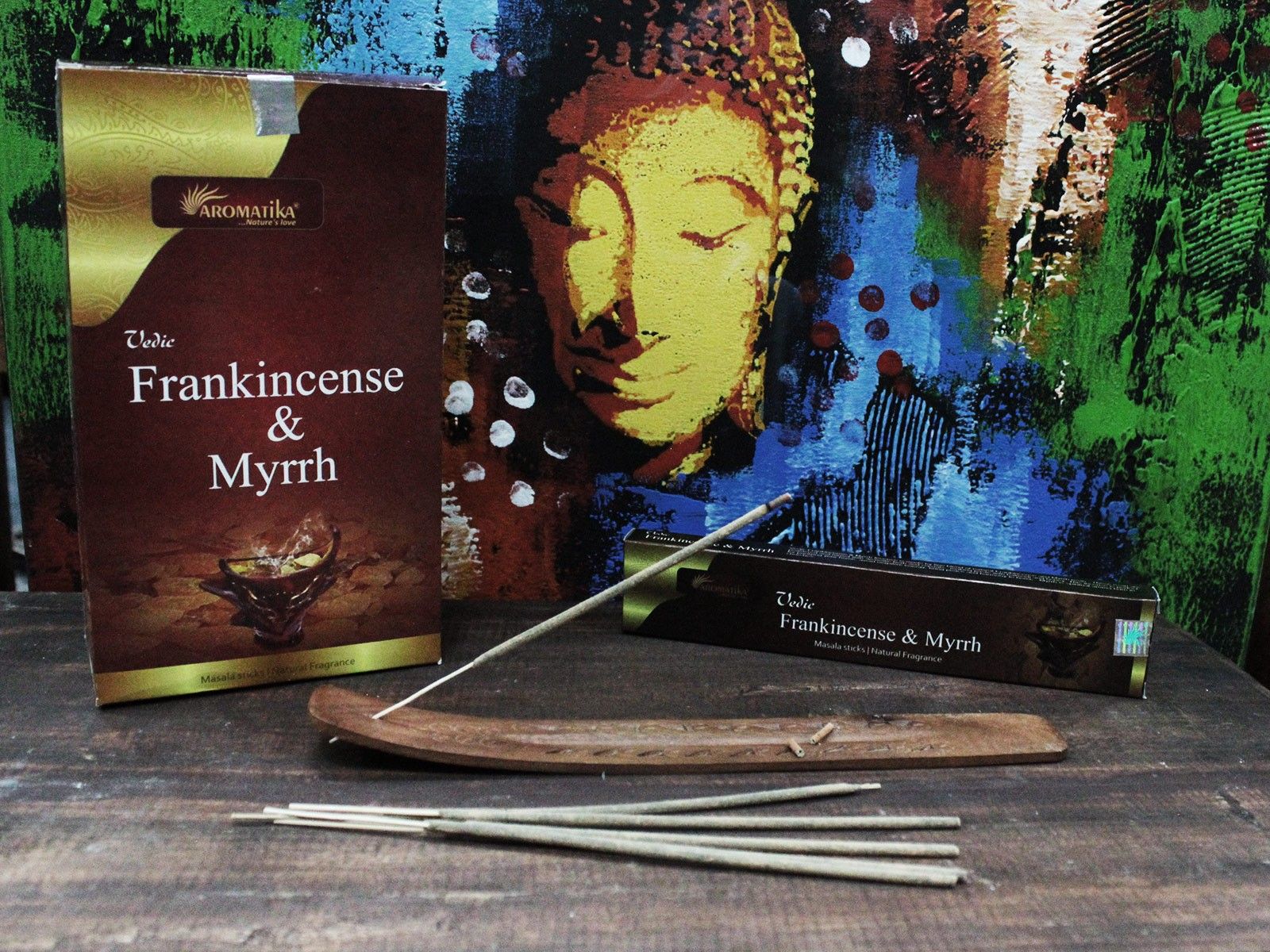 Vedic -Incense Sticks - Frank & Myrrh - Image 2