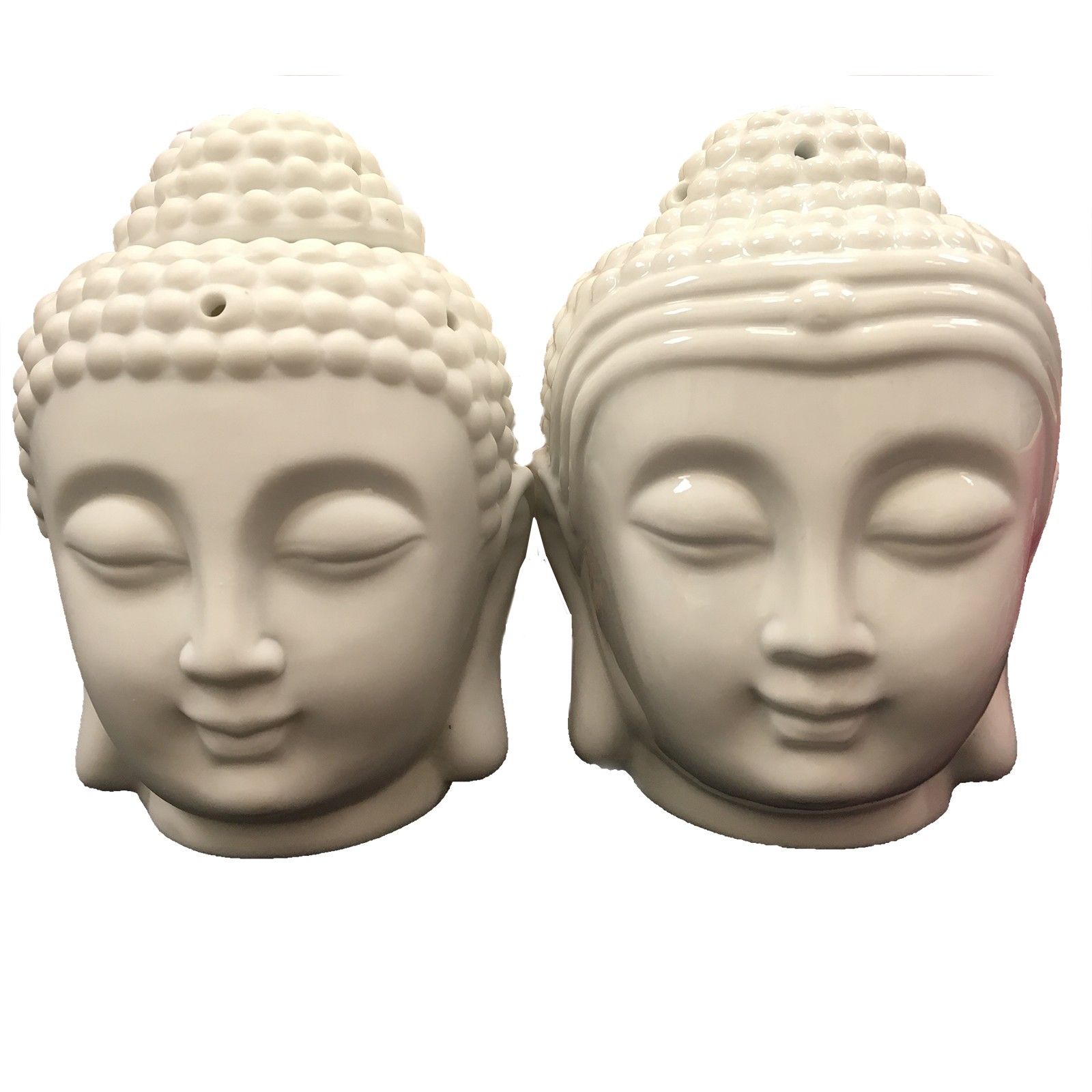 Buddah Head Oil Burner - White - Image 2