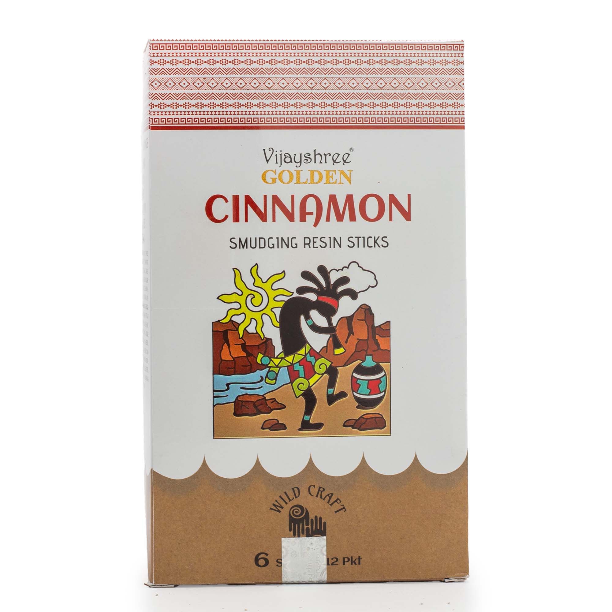 Golden Cinnamon Smudging Resin Sticks - 30g - Image 7