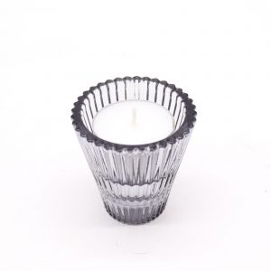 Flip Dinner Candle / Tealight Holder - Midnight Grey