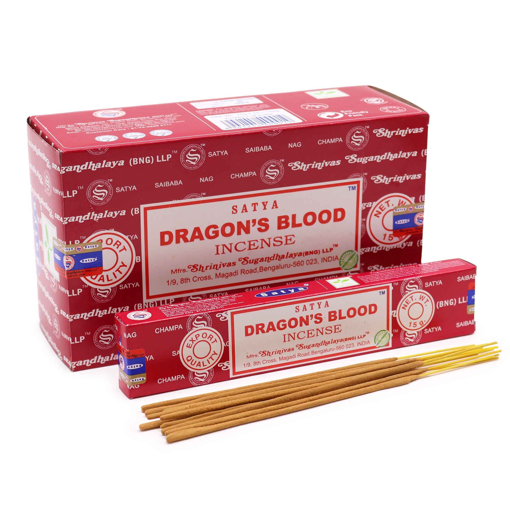 Satya Incense 15gm - Dragon Blood - Image 3