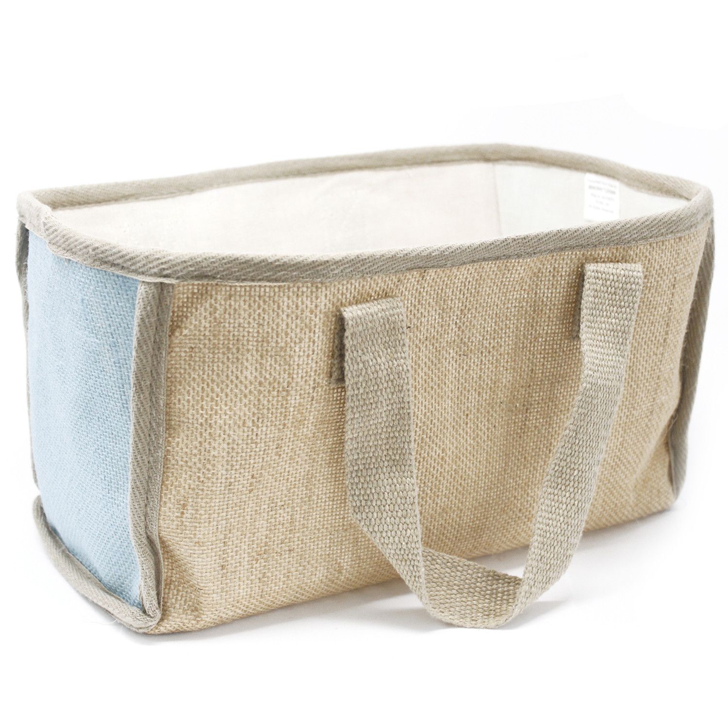 Lrg Shopping Basket - 33x18x20cm - Teal - Image 5