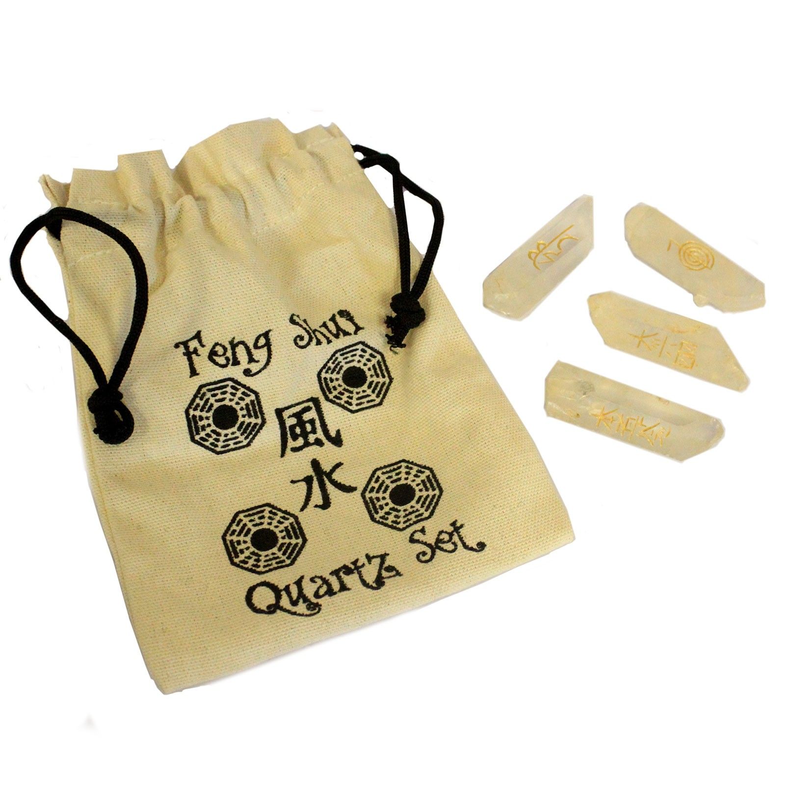 Fengshui Quatra-Set Natural Quartz - Image 2