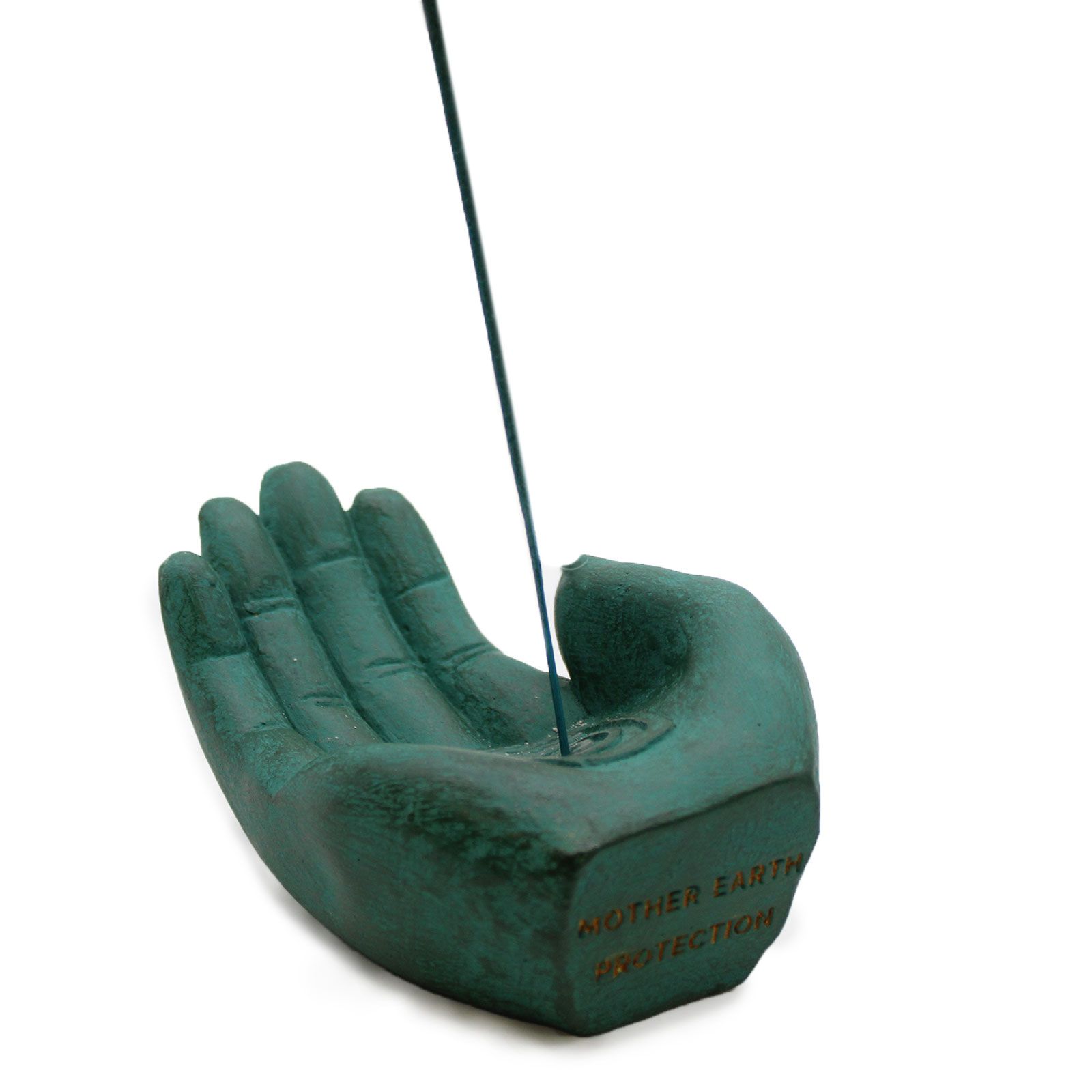 Hand Incense Burner - Earth Protect (green) - Image 6