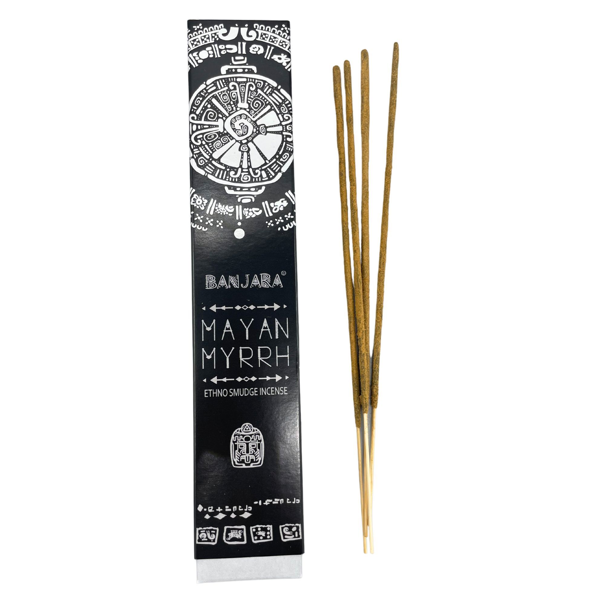 Banjara Tribal Smudge Incense - Mayan Myrrh - Image 3