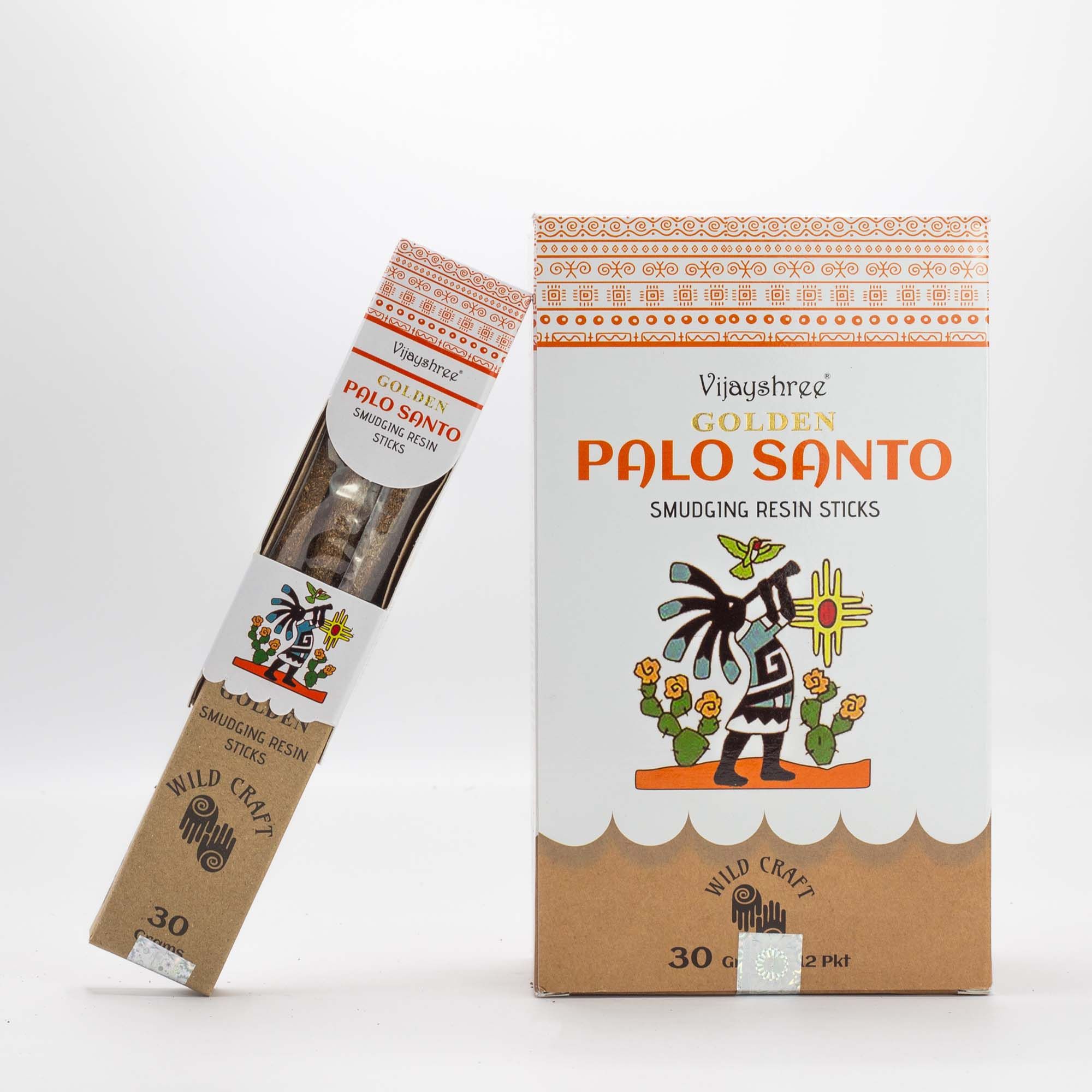Golden Palo Santo Smudging Resin Sticks – 30g - Image 7