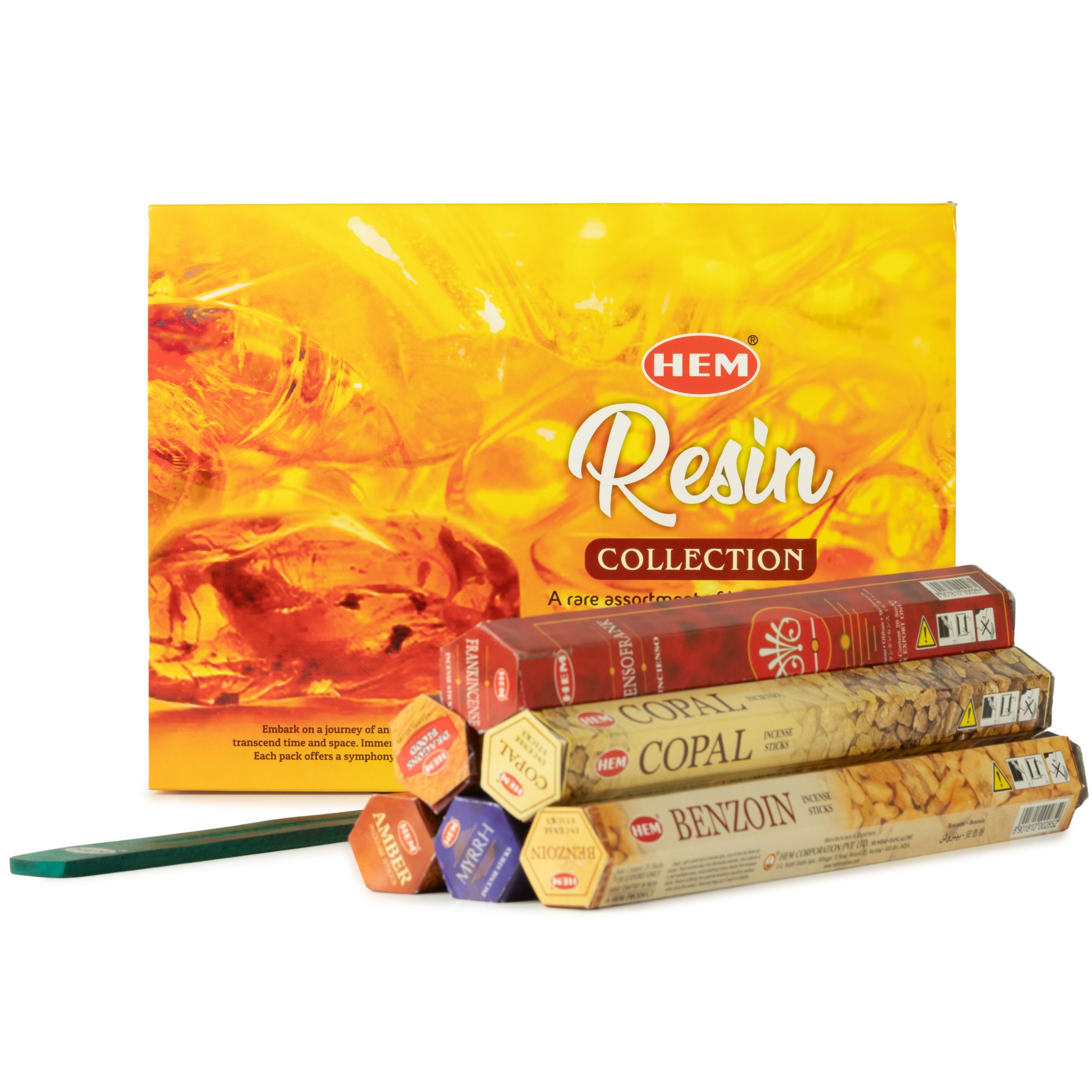 HEM Hexagonal Incense - Resin Collection & Ashcatcher (asst pack 6) - Image 7