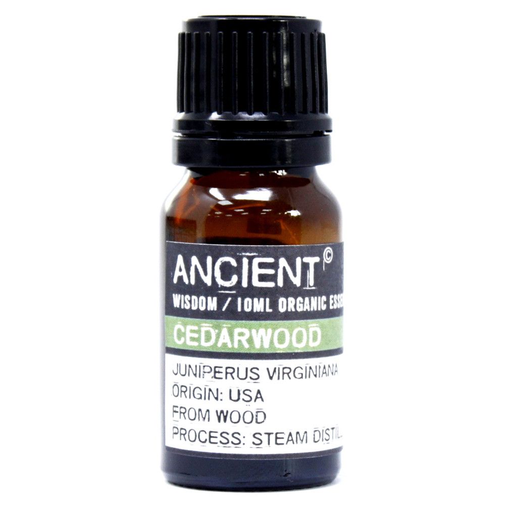 Cedarwood Organic Essential Oil 10ml - Image 3
