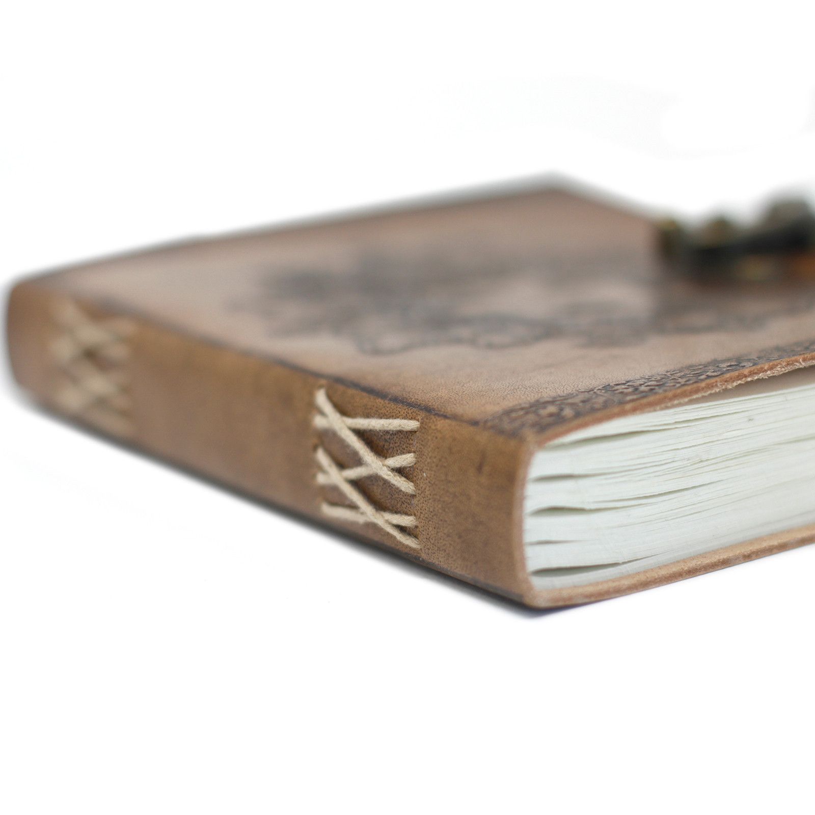 Leather Greenman Notebook (6x8") - Image 4